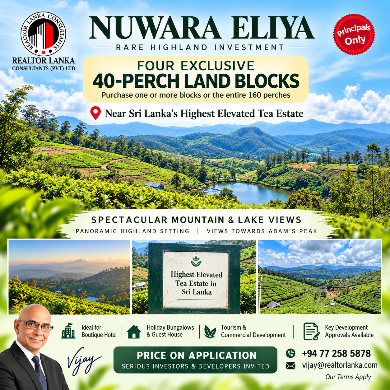 40p Land Blocks - Nuwara Eliya
