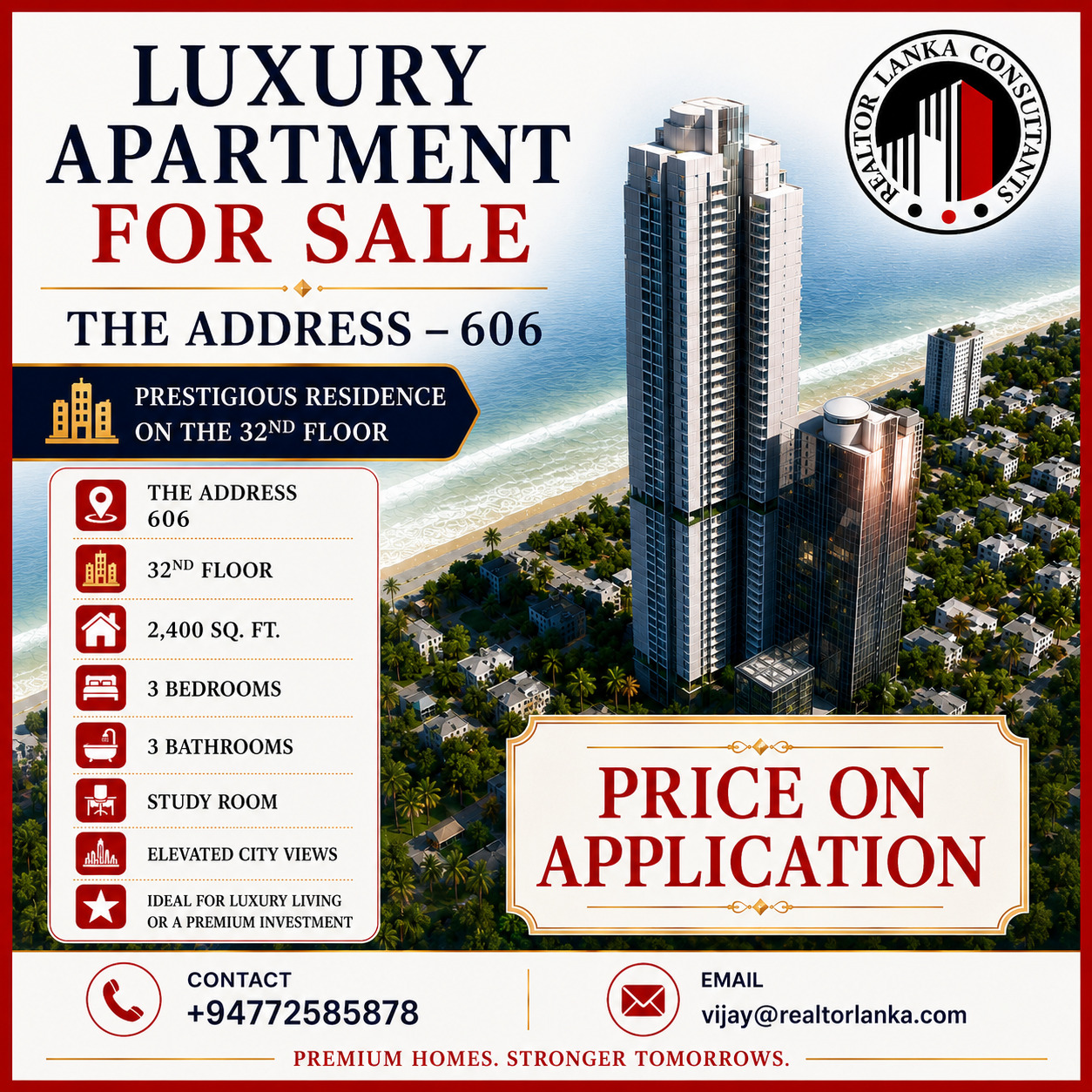 Luxury Apartment for sale 