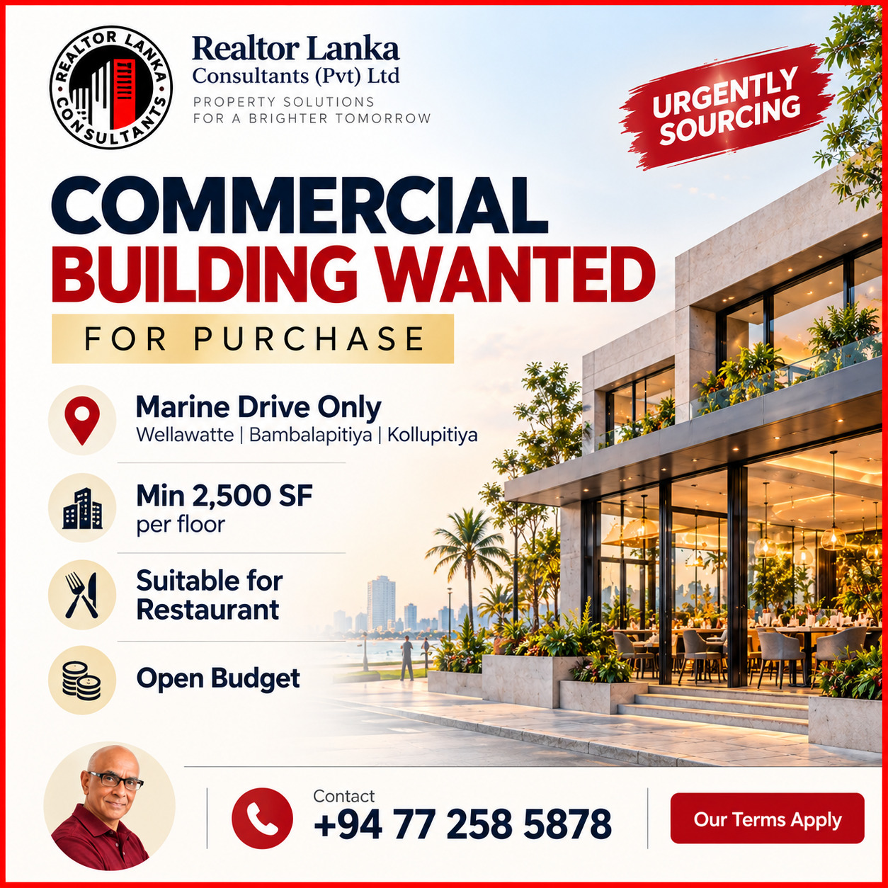 Commercial Building Wanted