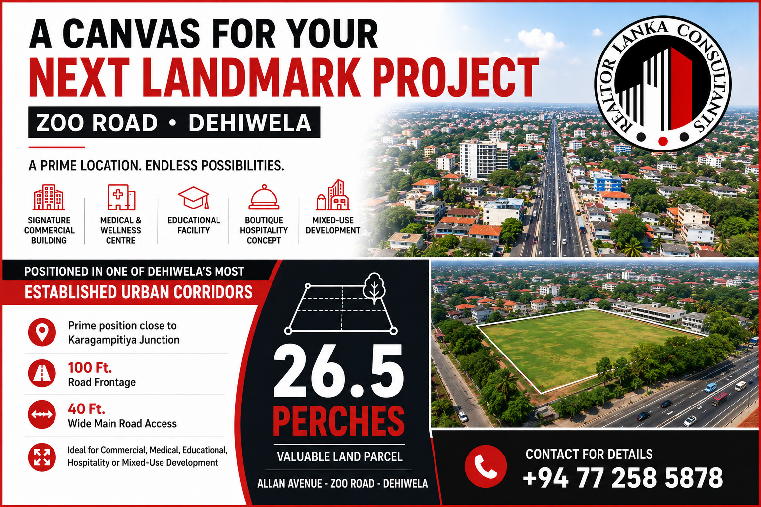 Landmark Project - Zoo road Dehiwela
