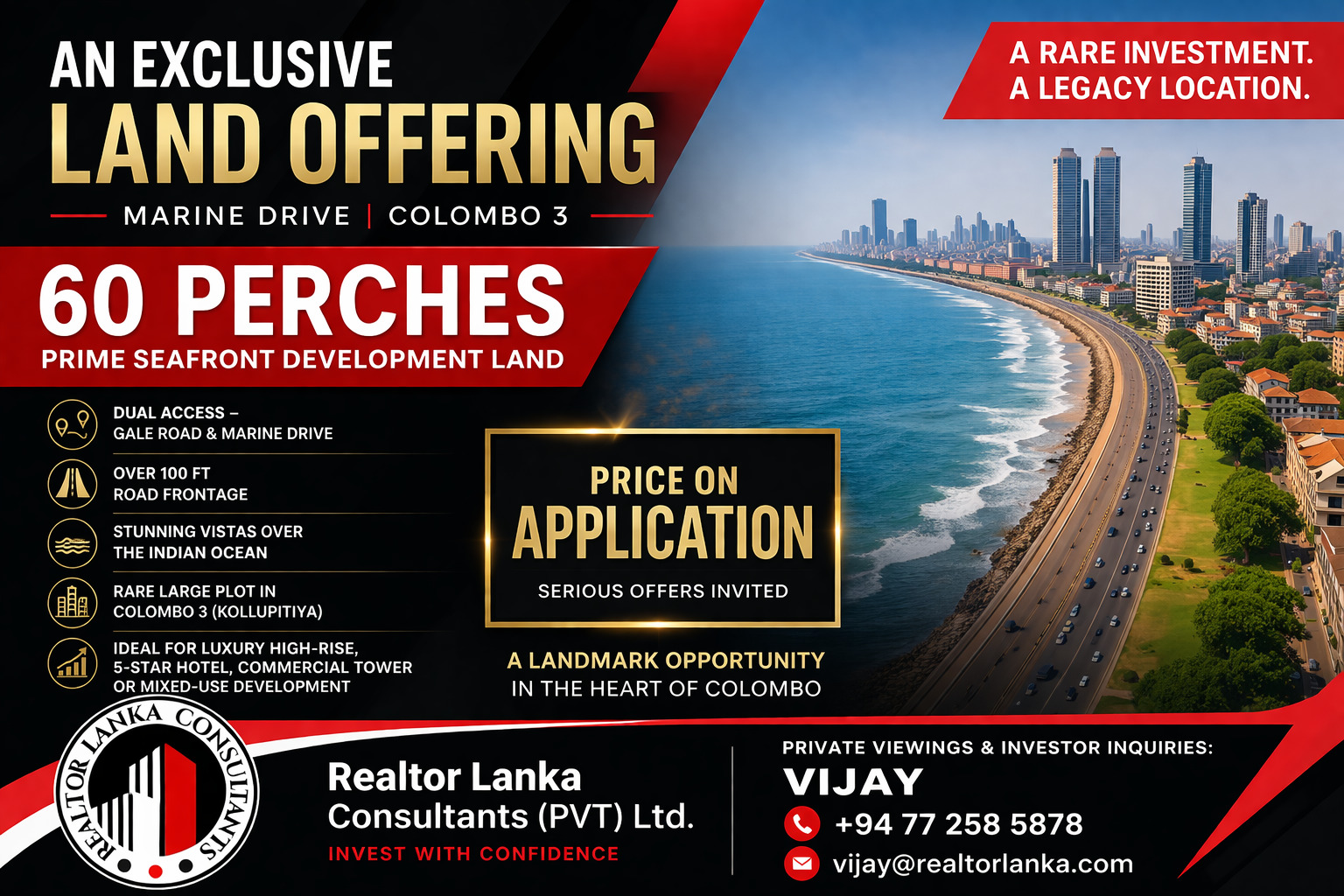 Prime Seafront Development Land