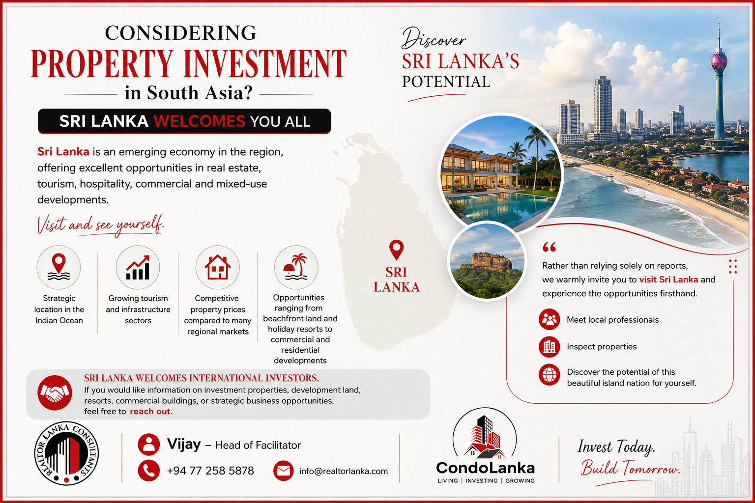 Property investment in South Asia